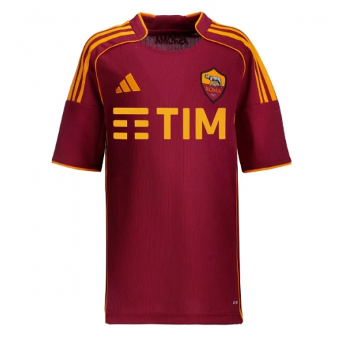Billige Fotballdrakt AS Roma Replika Hjemmedrakt Dame 2025-26 Kortermet Billige Fotballdrakt AS Roma Replika Hjemmedrakt Dame 2025-26 Kortermet